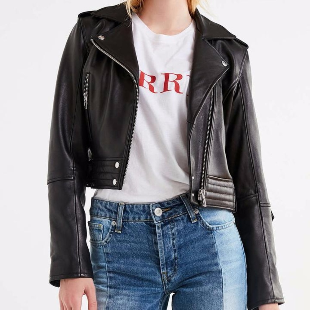 BLANK NYC 100% LEATHER JACKET - RARE FIND